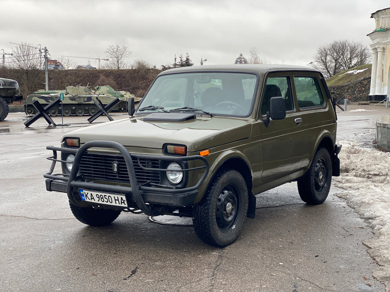 Lada Niva in Kiev, January 2022