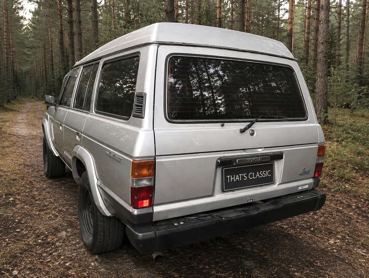 1986 Toyota Land Cruiser HJ60 rear view
