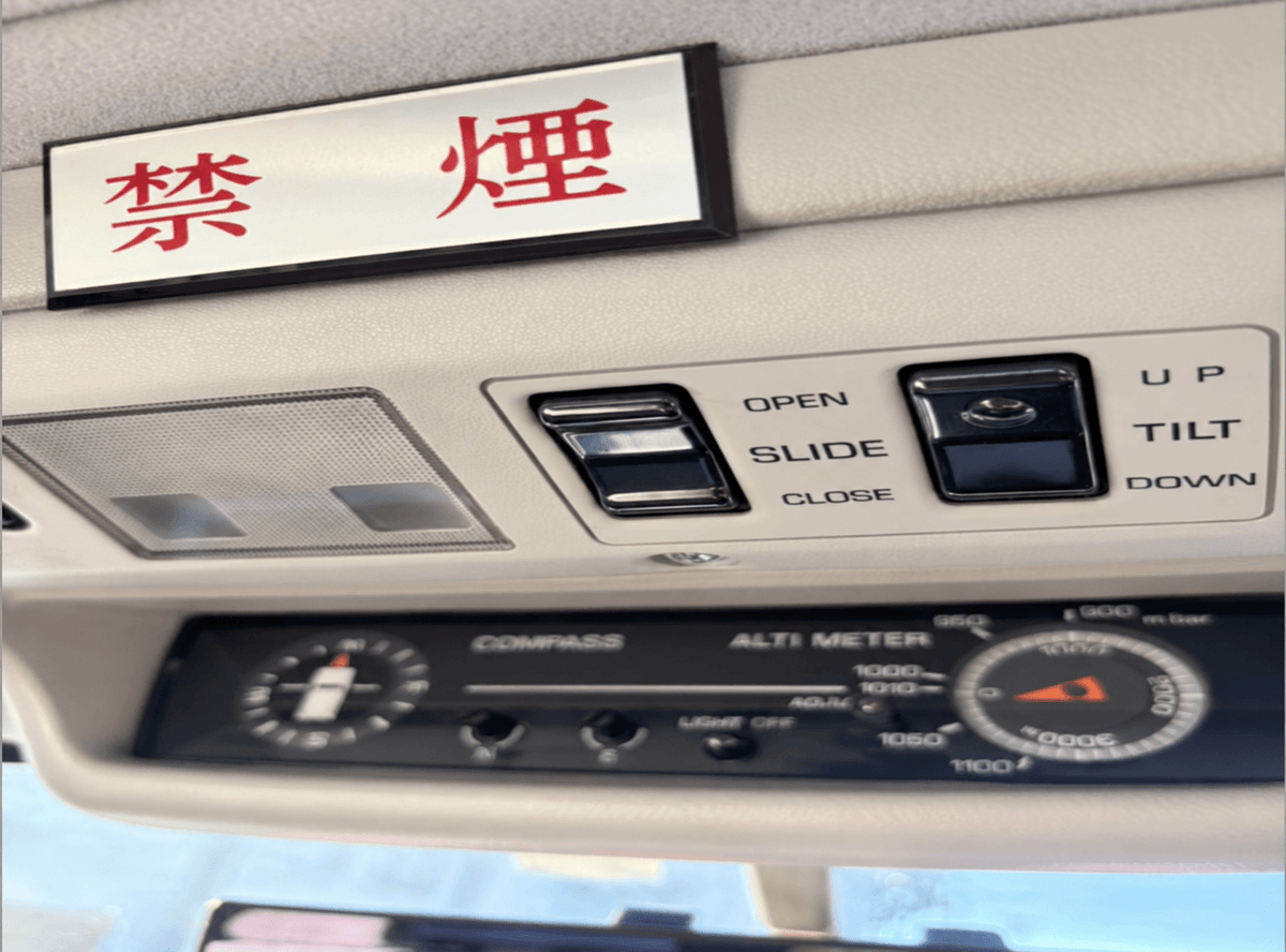 Toyota Land Cruiser 80 control panel