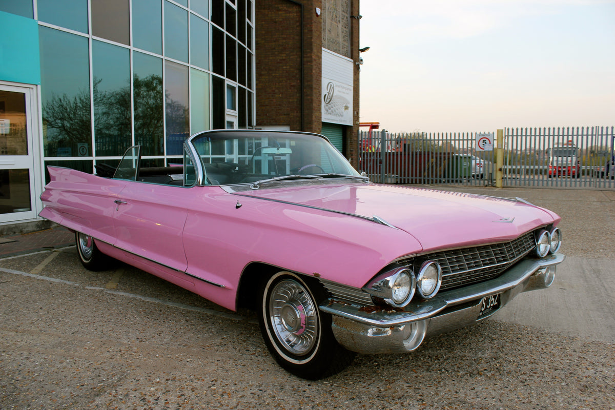 Cadillac Convertible 1961 Pink – photo 1