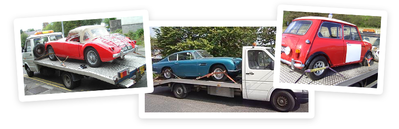 Classic car transport